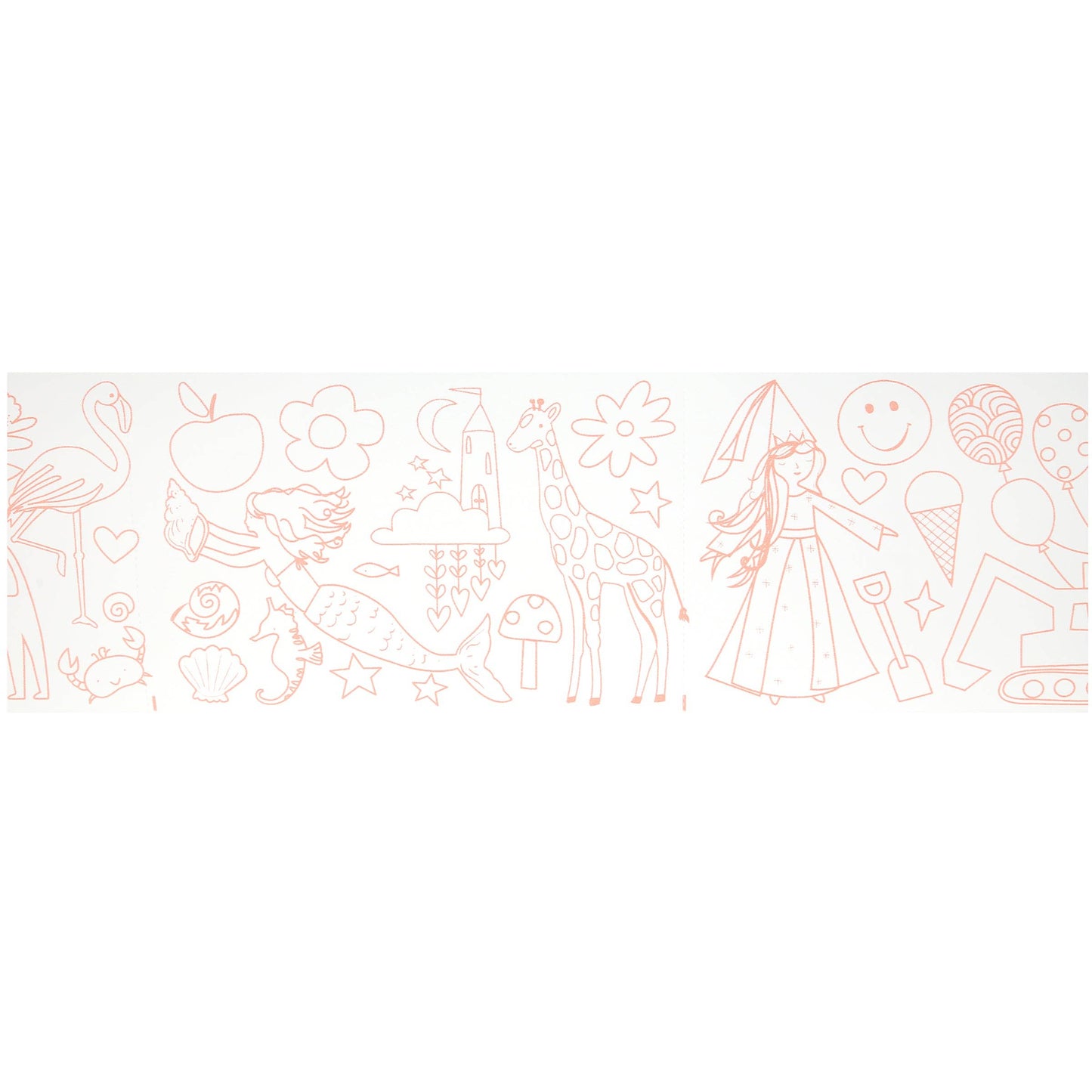 Happy Icons Colouring Roll