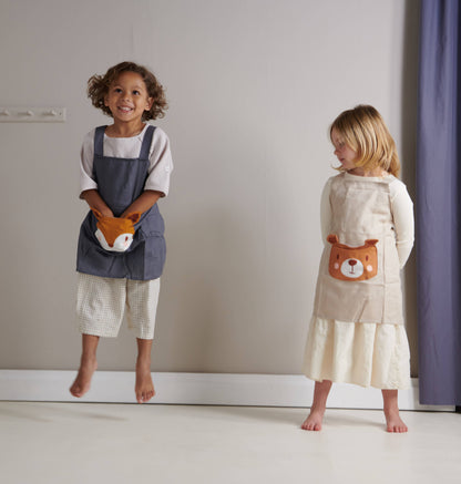 ThreadBear Fox Linen Apron