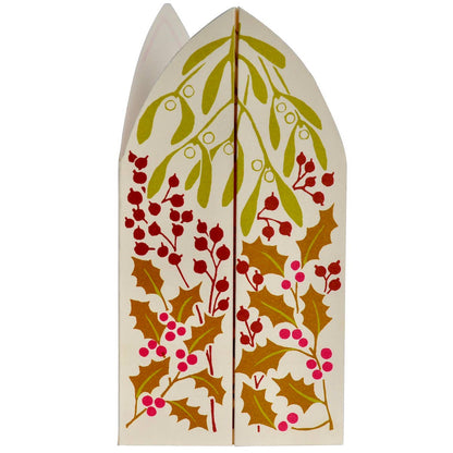 Extra Special Triptych Card Hidden Winter Bird