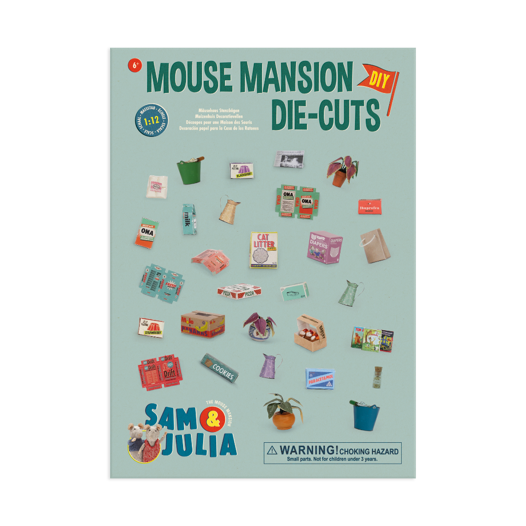 Mouse Mansion Die-Cuts Luxury Set