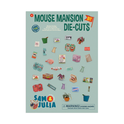 Mouse Mansion Die-Cuts Luxury Set