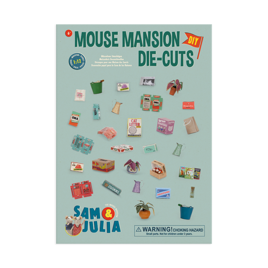 Mouse Mansion Die-Cuts Luxury Set