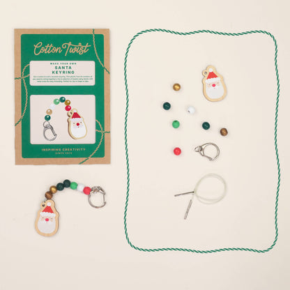 Make Your Own Santa Claus Keyring