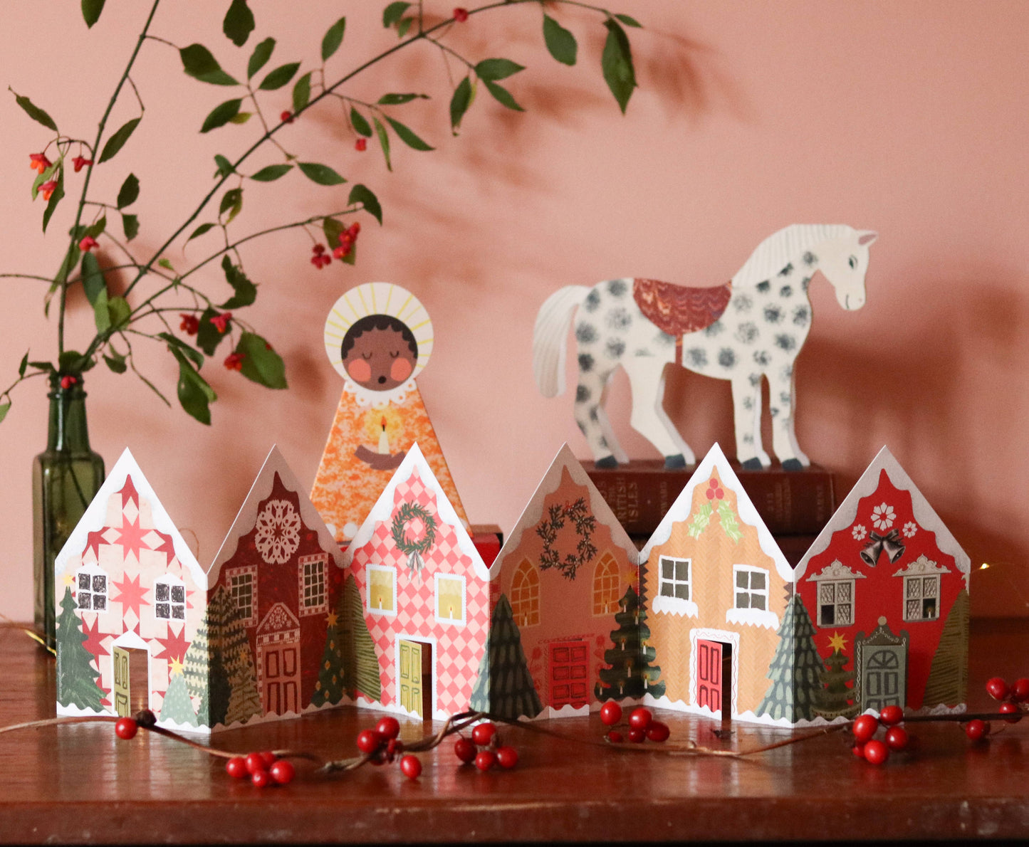 Orange Angel Fold-Out Card