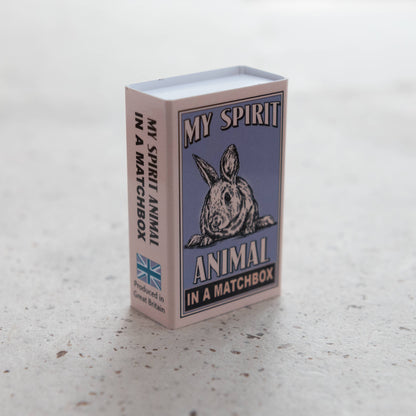Rabbit Spirit Animal In A Matchbox