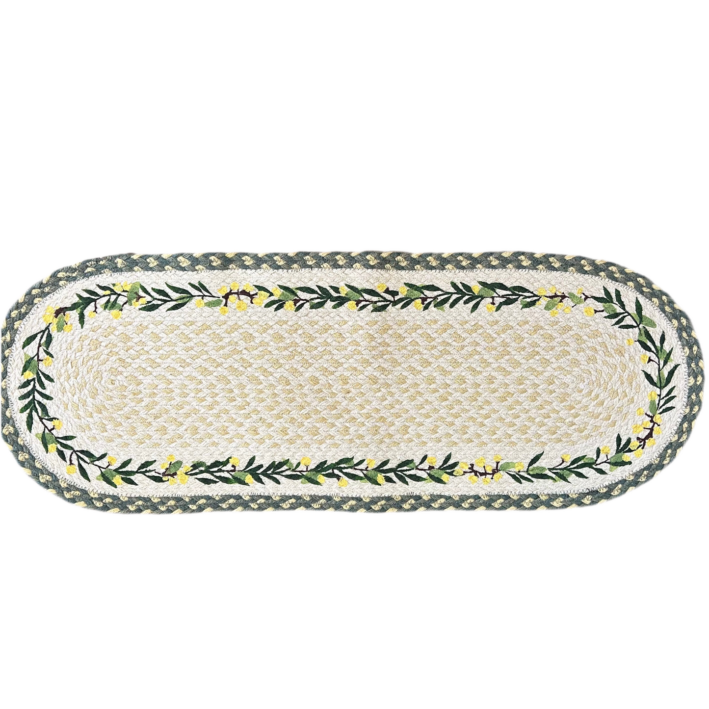 Mimosa jute table runner