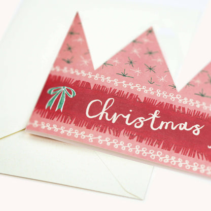 Christmas Fairy Party Hat Card