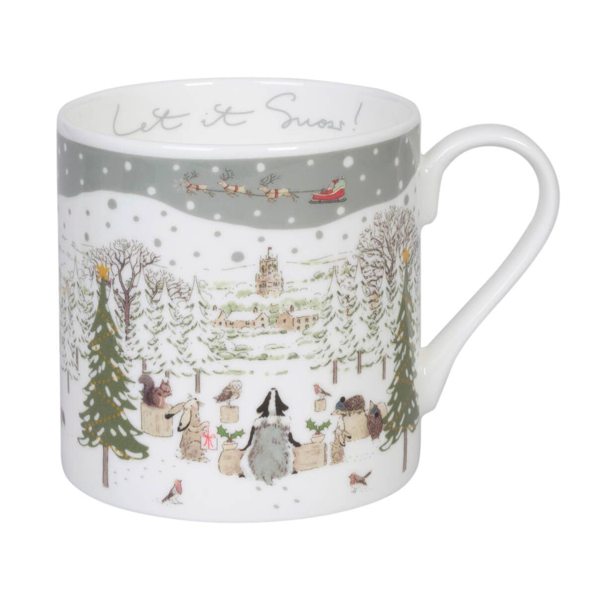 Festive Forest Let It Snow Mug FR