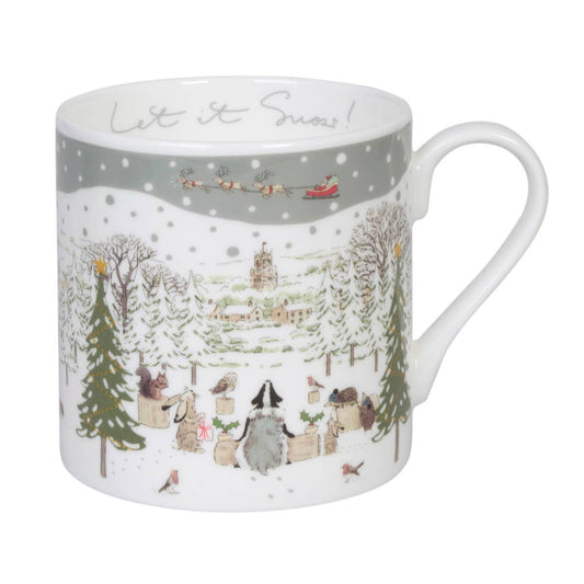 Festive Forest Let It Snow Mug FR