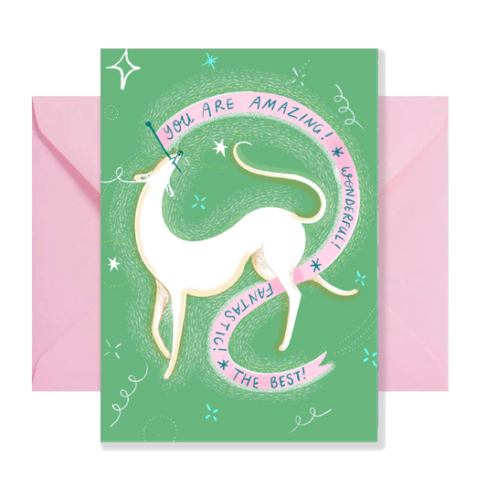 Amazing! Wonderful! A6 Greetings Card