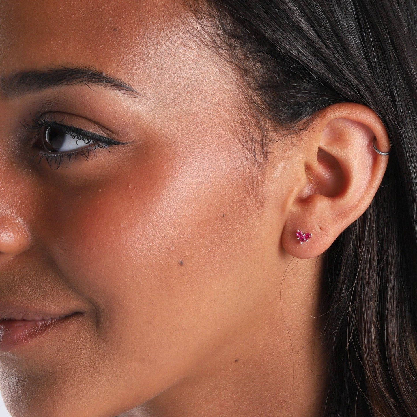 Message Bottle Earrings 'Just Love'