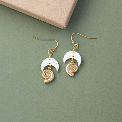 Fossil Drop Earrings