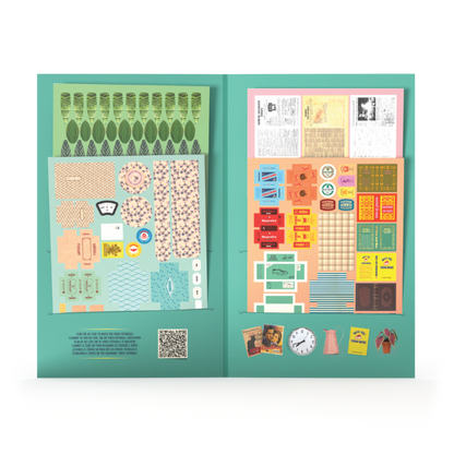 Kids DIY - Die-Cuts Bedroom - The Mouse Mansion