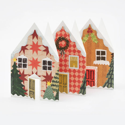 Christmas Houses Concertina