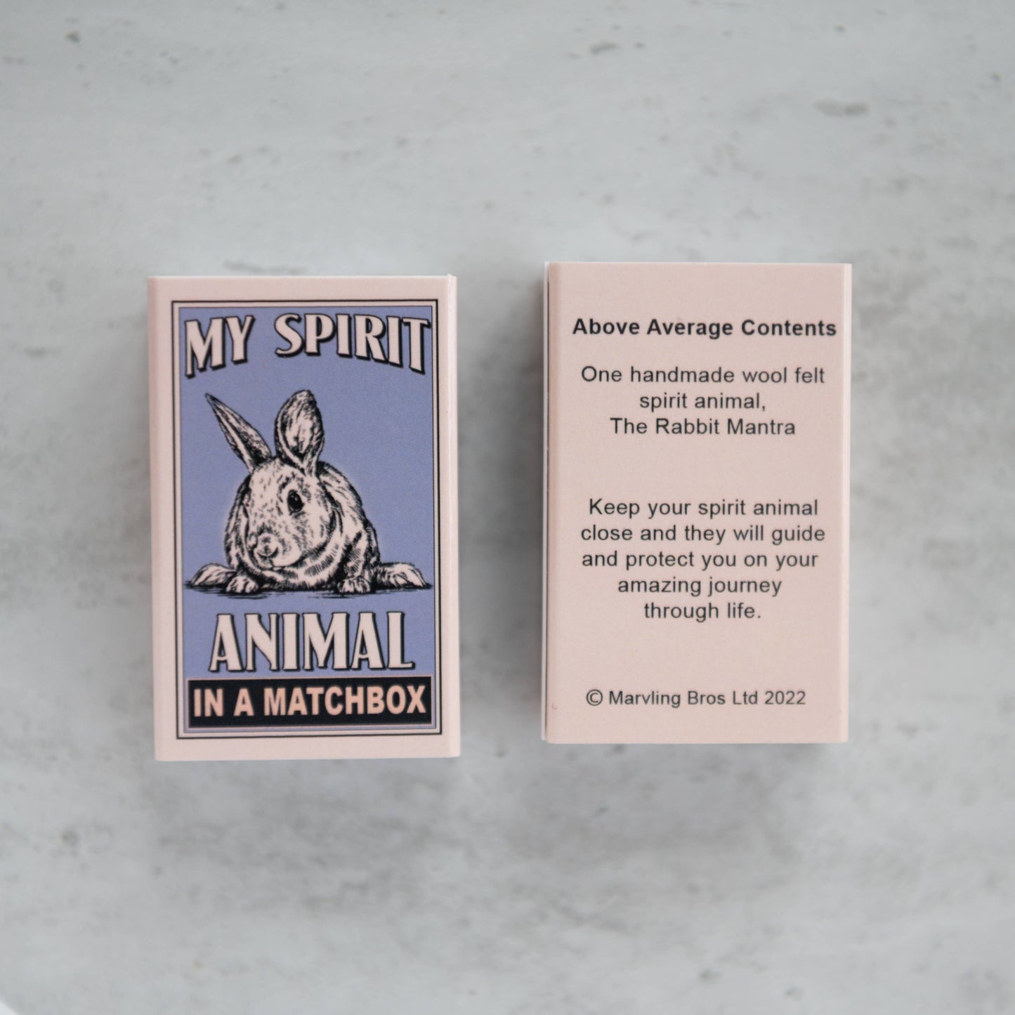 Rabbit Spirit Animal In A Matchbox