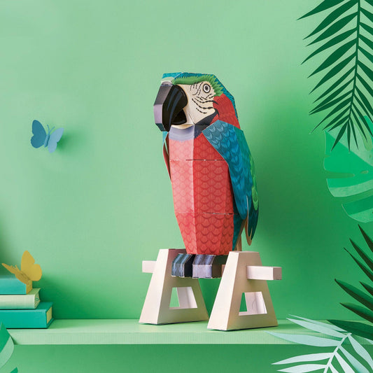 Parrot On A Perch