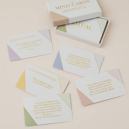 LSW Mind Cards: Daily Mindfulness and Self Care Prompts