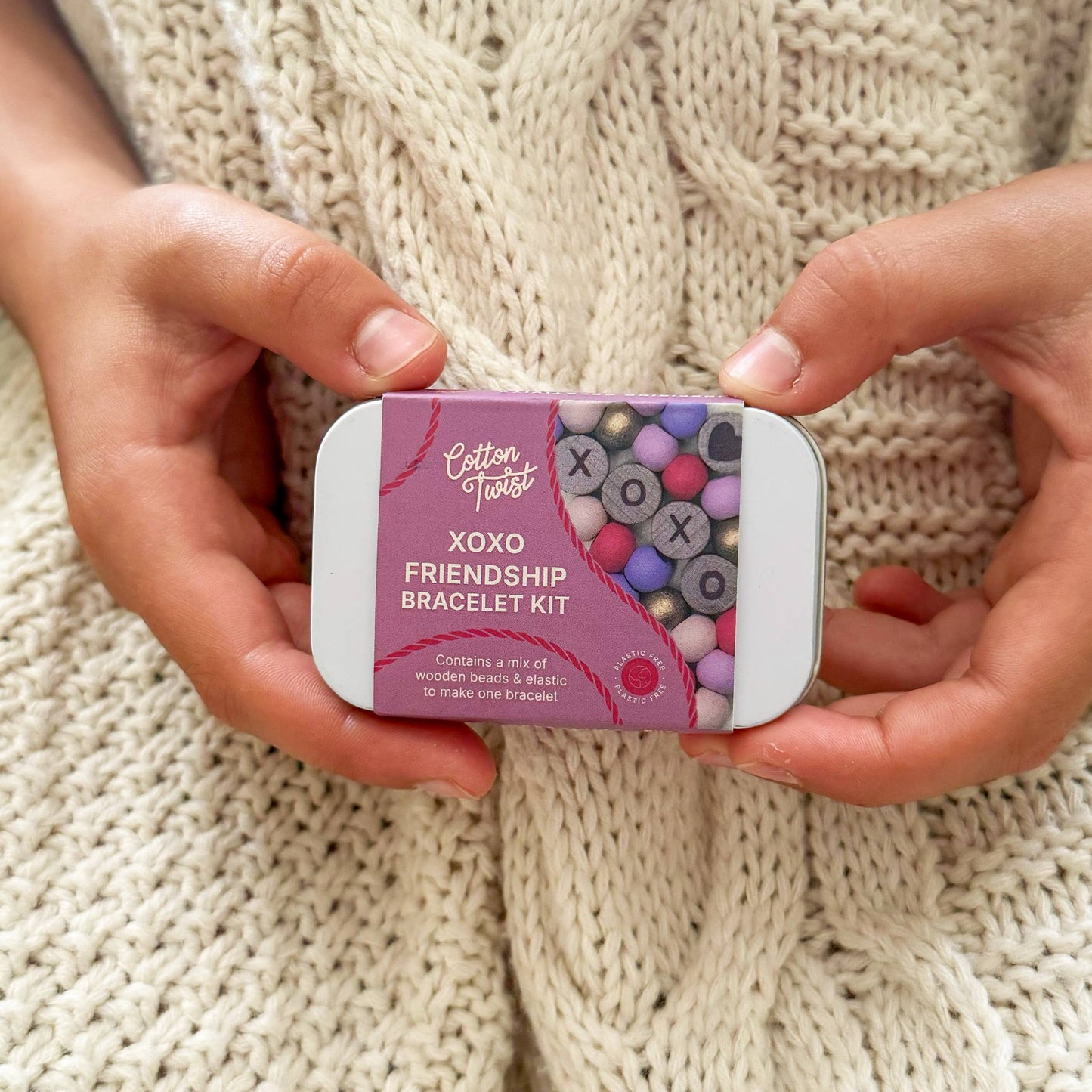 Beaded XOXO Friendship Bracelet Gift Kit