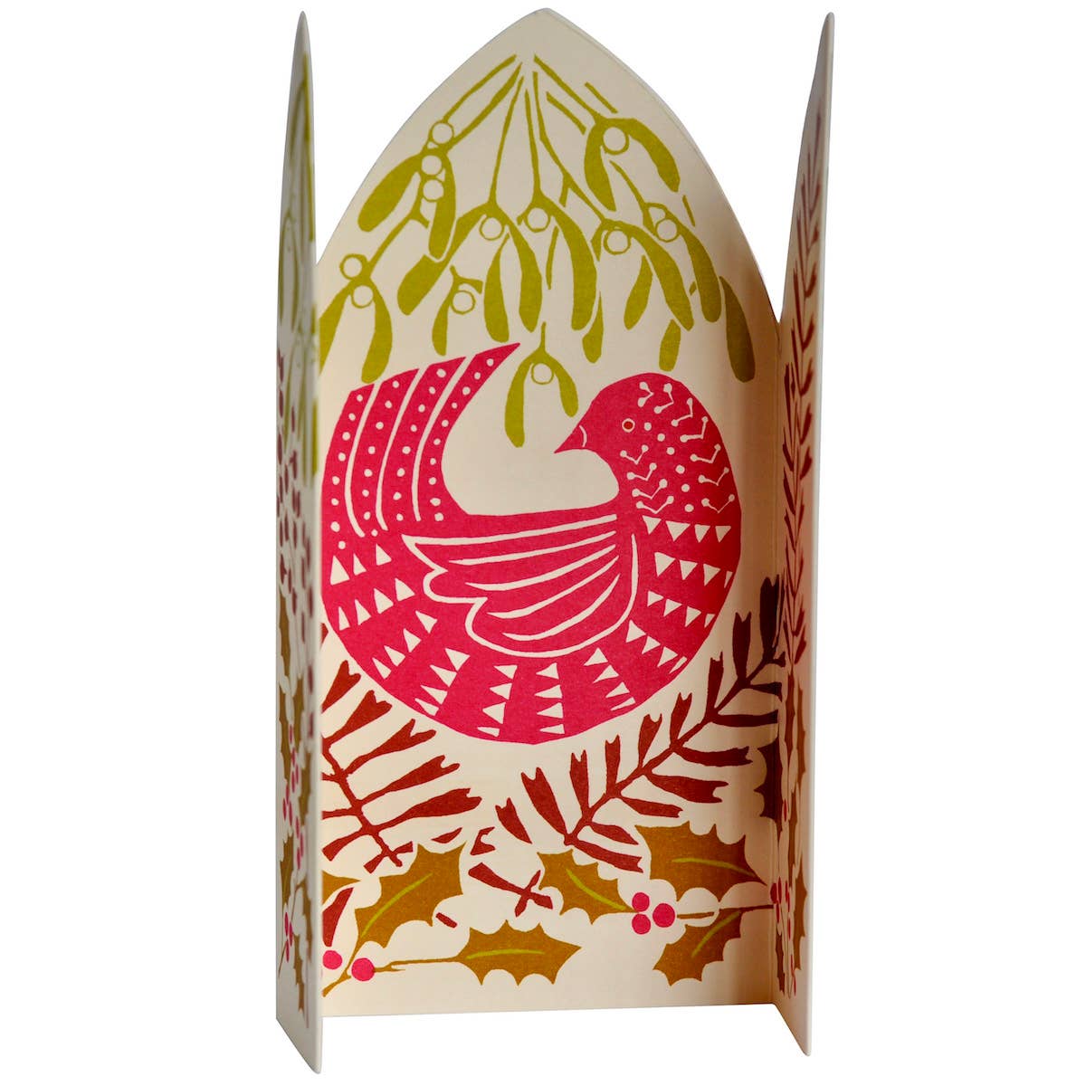 Extra Special Triptych Card Hidden Winter Bird