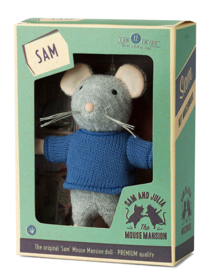 Kids Plush Toy - Mouse Sam (12cm)