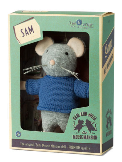 Kids Plush Toy - Mouse Sam (12cm)