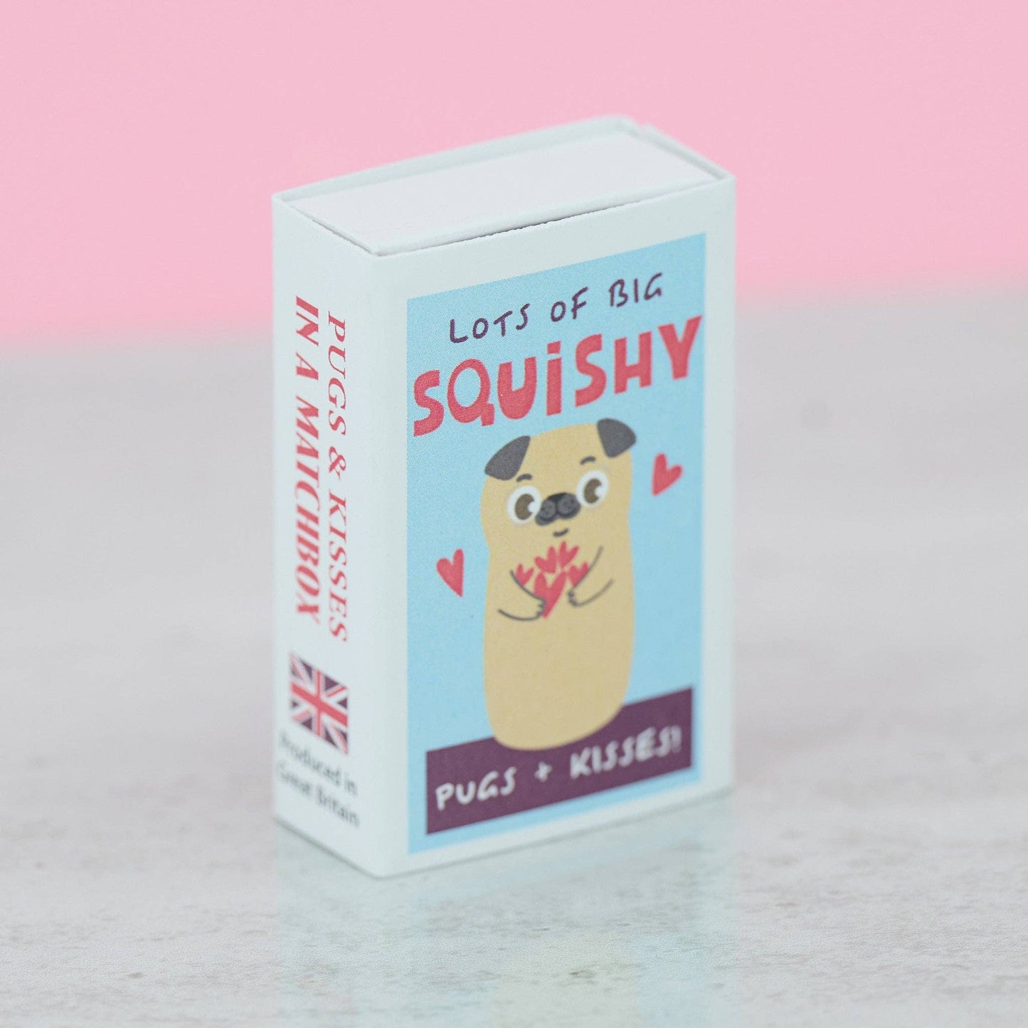 Big Squishy Pugs and Kisses In A Matchbox