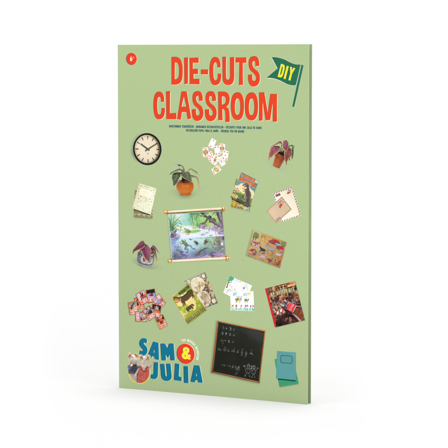 Kids DIY - Die-Cuts Classroom - The Mouse Mansion