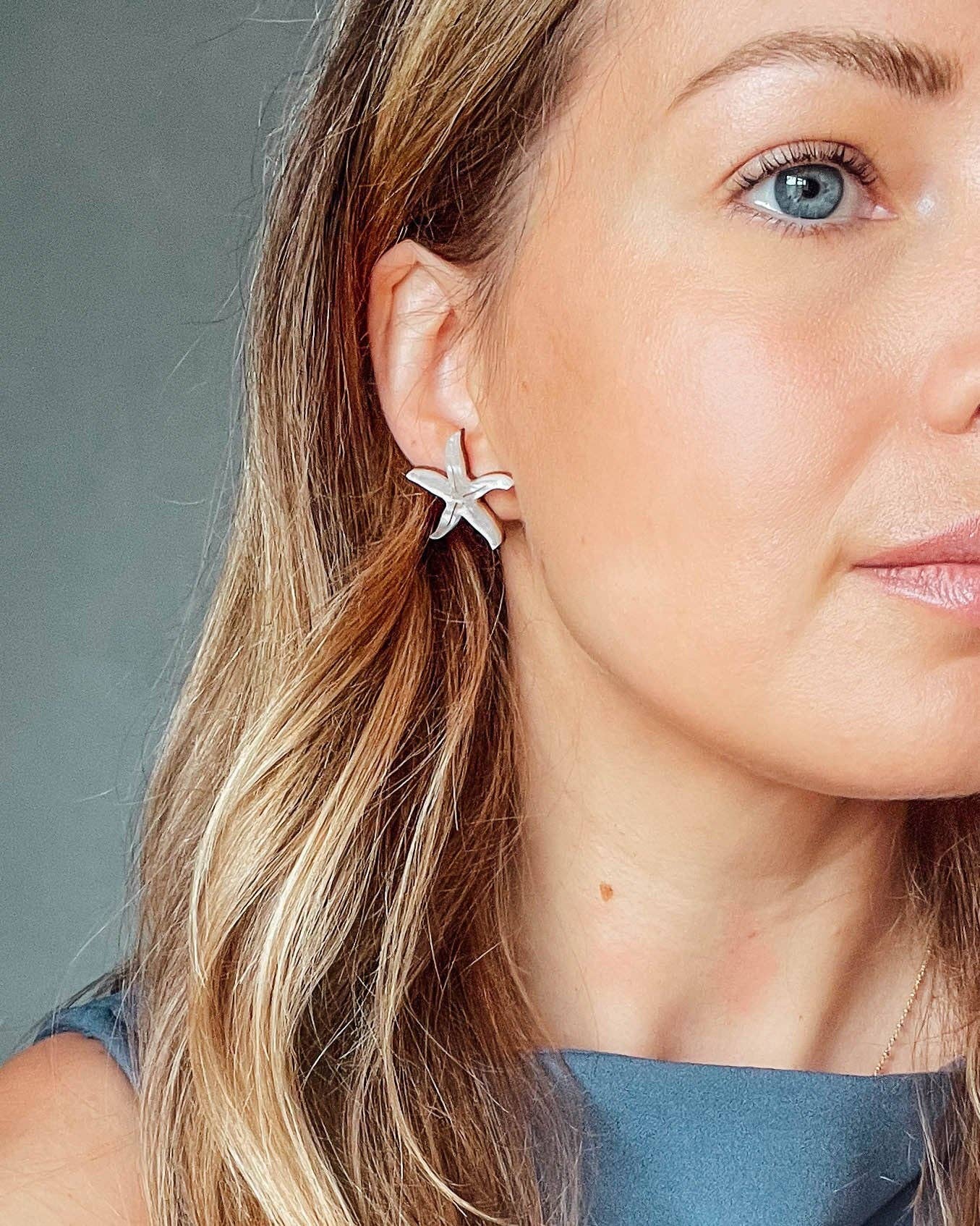 Starfish Stud Earrings