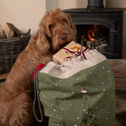 Robin Christmas Sack
