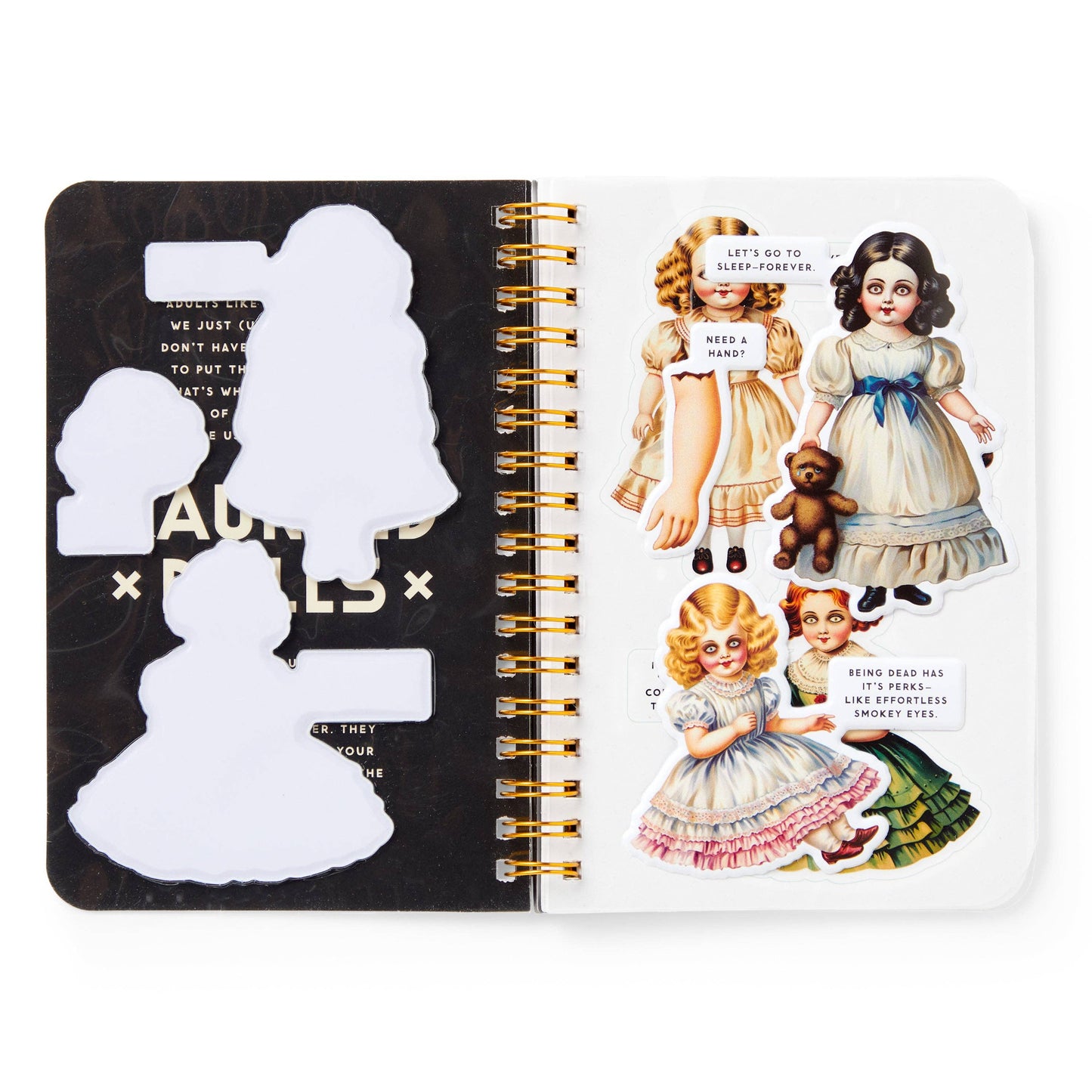 Haunted Dolls Sticker Book (Sticker Book or Pack)