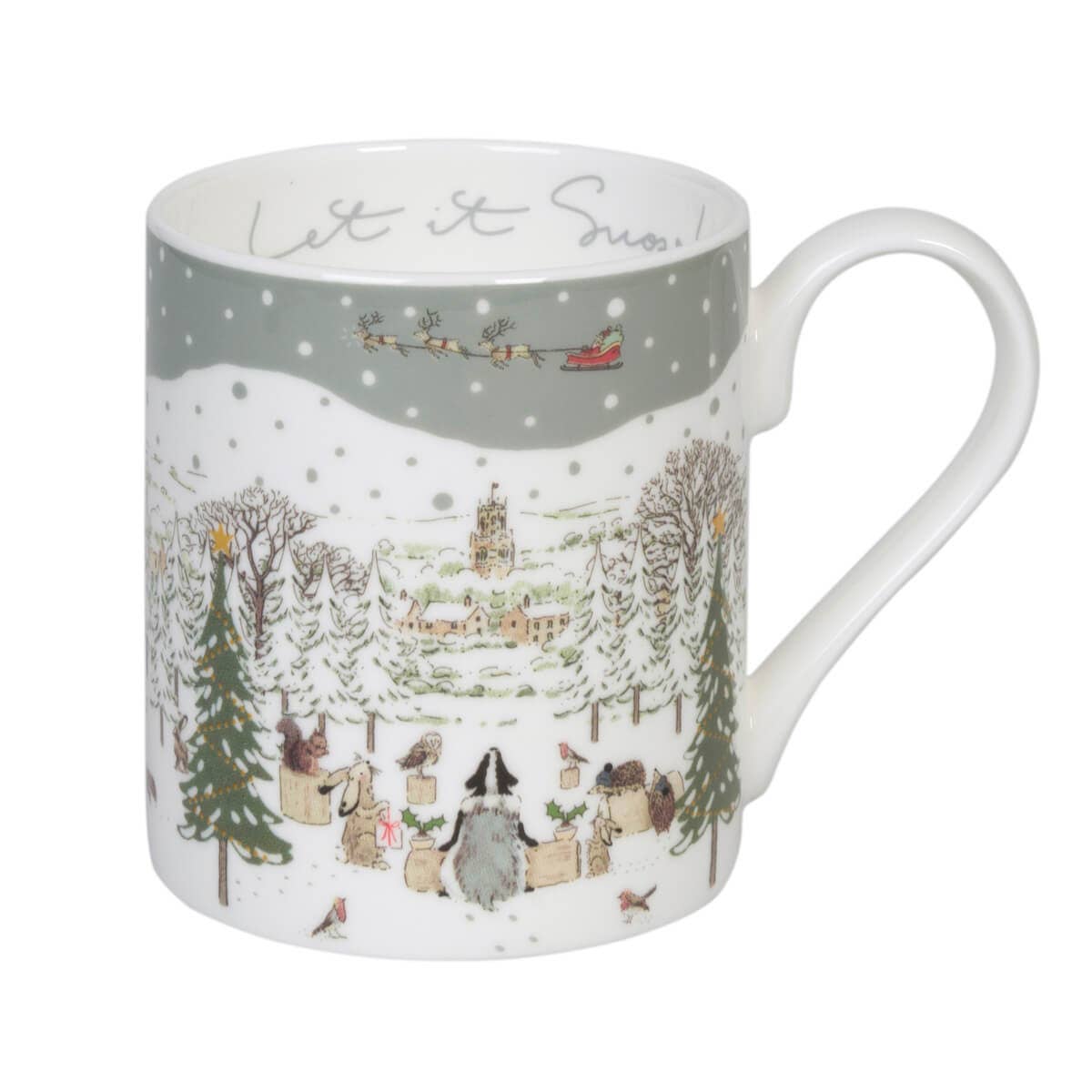 Festive Forest Let It Snow Mug FR