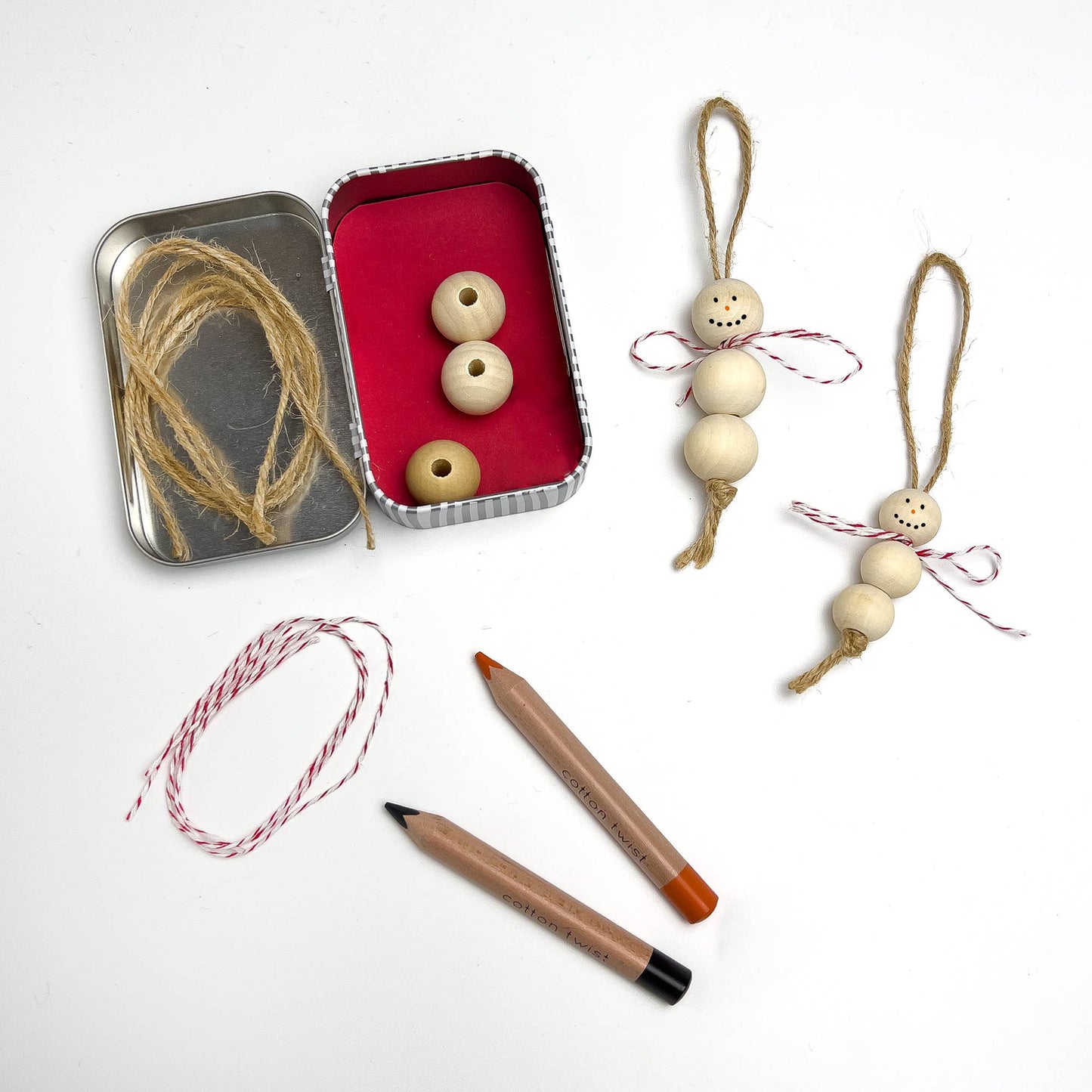 Make Your Own Christmas Snowman Decorations