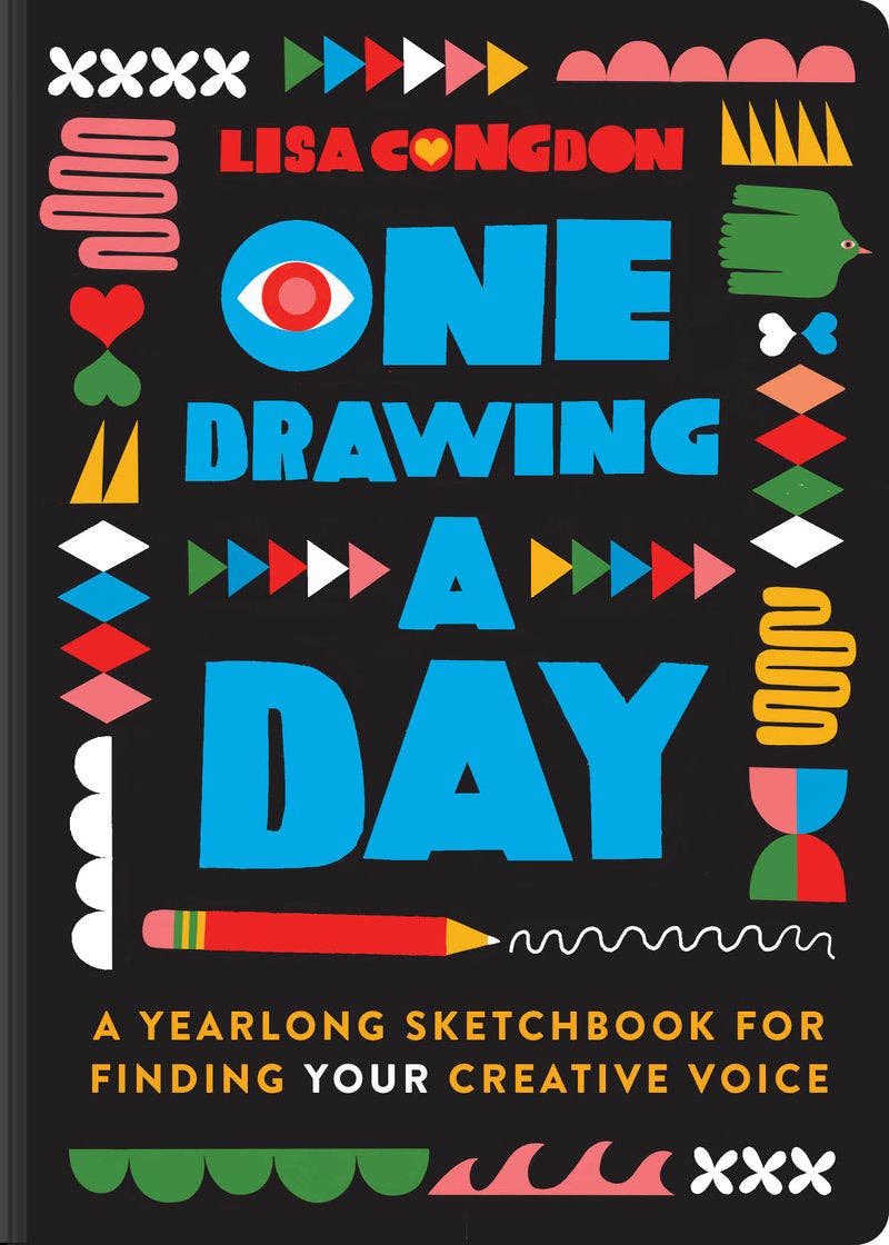 One Drawing A Day - A Yearlong Sketchbook for Finding Your Creative Voice (Diary or Journal)