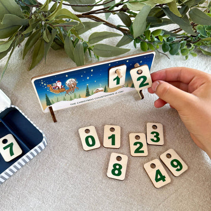 Christmas Countdown Calendar Chart