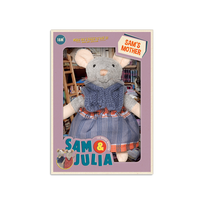 Kids Plush Toy- Mouse Sam's Mother (12cm)