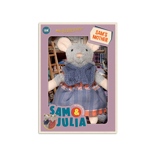 Kids Plush Toy- Mouse Sam's Mother (12cm)