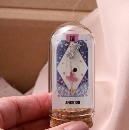 AMBITION Sparkle Crystal Stars Earrings