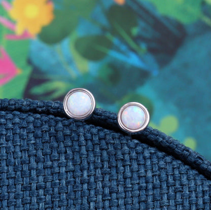 KINFOLK  Green Elf with Moonstone studs