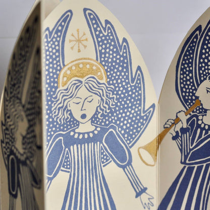 Extra Special Choir of Angels Triptych Card