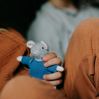 Kids Plush Toy - Mouse Sam (12cm)