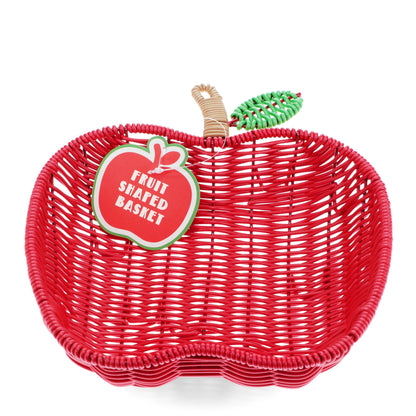 Summer fruit woven basket - Apple