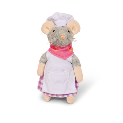 Kids Plush Toy - Mouse Baker (12cm)