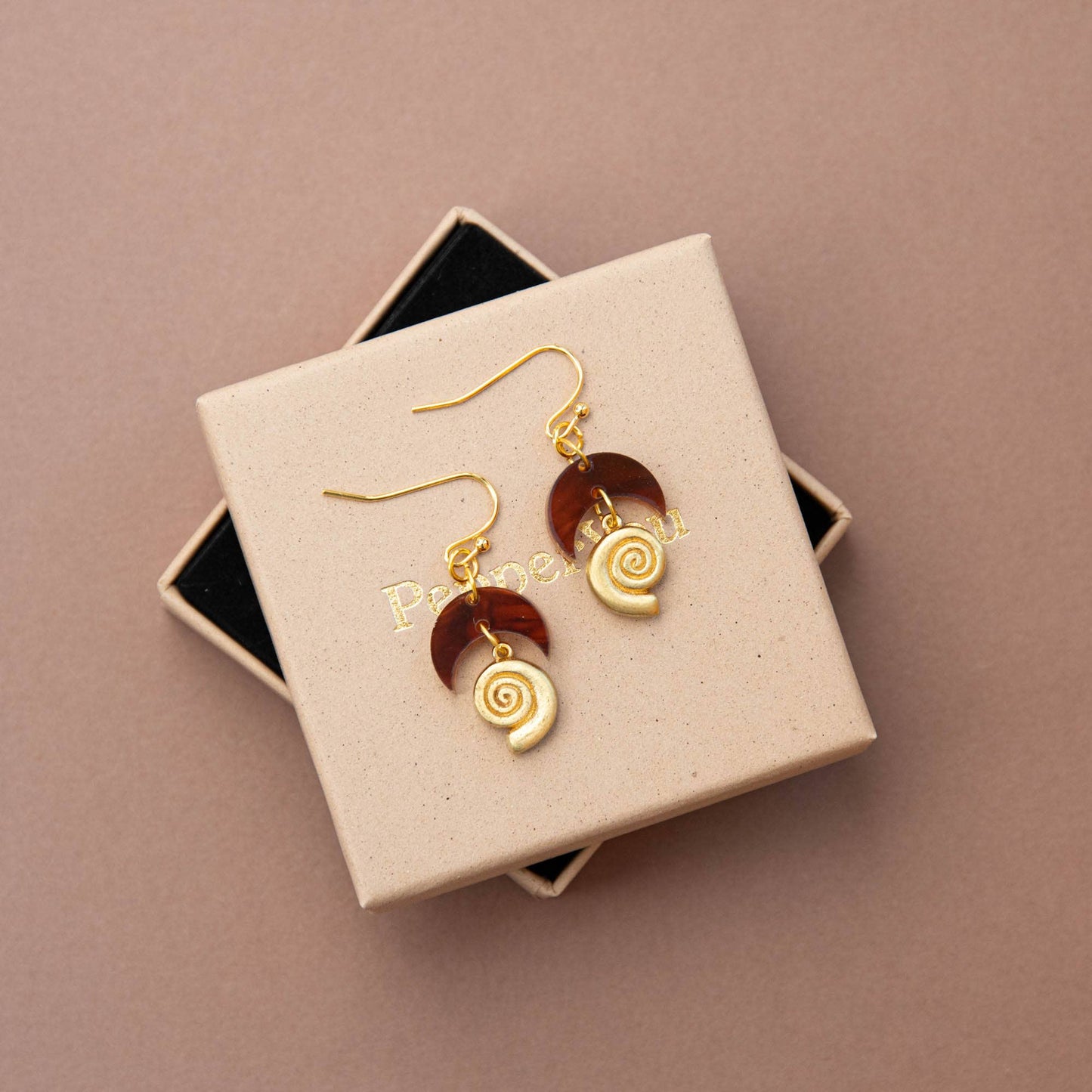 Fossil Drop Earrings