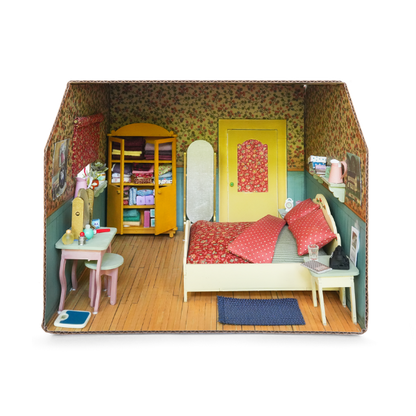 Kids DIY Dollhouse - Cardboard Room - Bedroom€