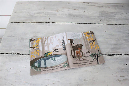 ThreadBear Woodland Hush Rag Book
