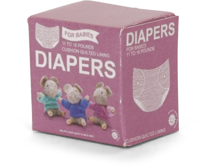 Kids DIY - Die-Cuts  Bathroom - The Mouse Mansion