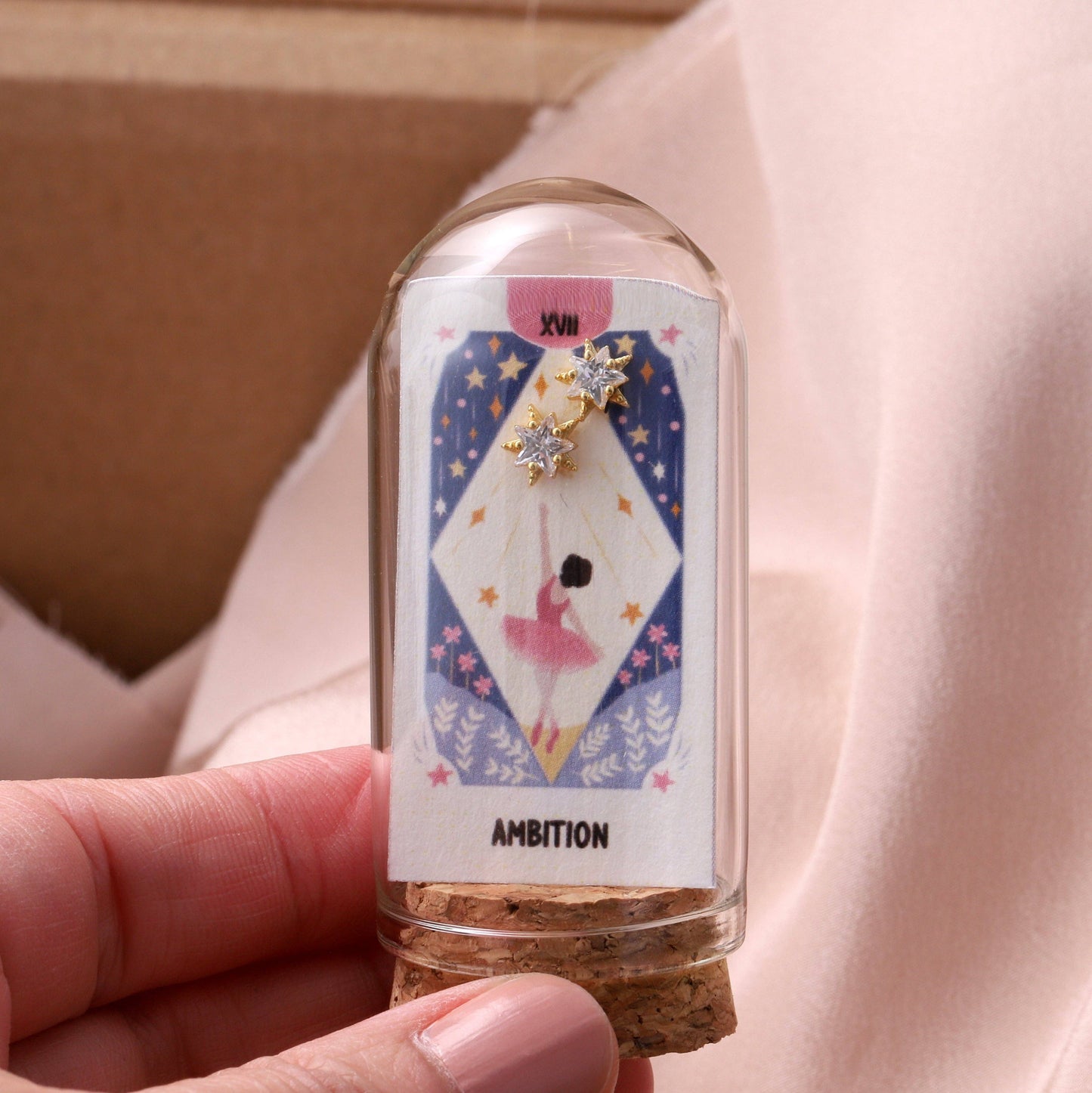 AMBITION Sparkle Crystal Stars Earrings