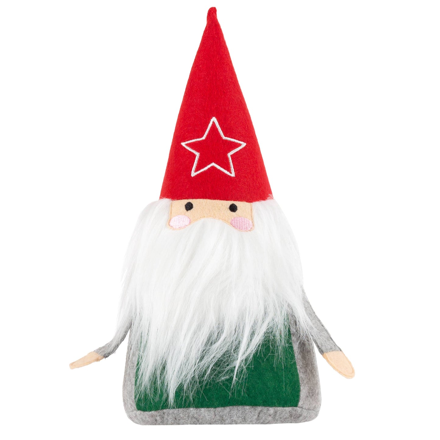 Scandi Santa Festive Door Stop Red