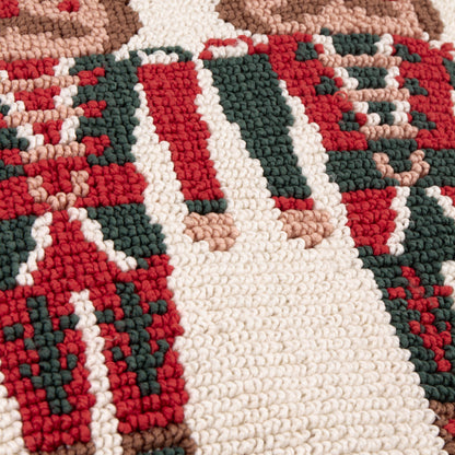 Nutcracker Trio Tufted Cushion Multicolour