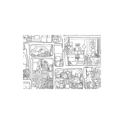 Mega Mouse mansion Coloring Book(Nederlandstalig)